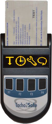 Tacho2safe czytnik do tachografu cyfrowego i karty kierowcy